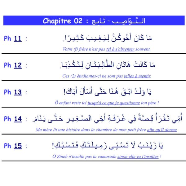 240 phrases à composer en arabe - Âjourroûmiyyah (PDF) – Image 3