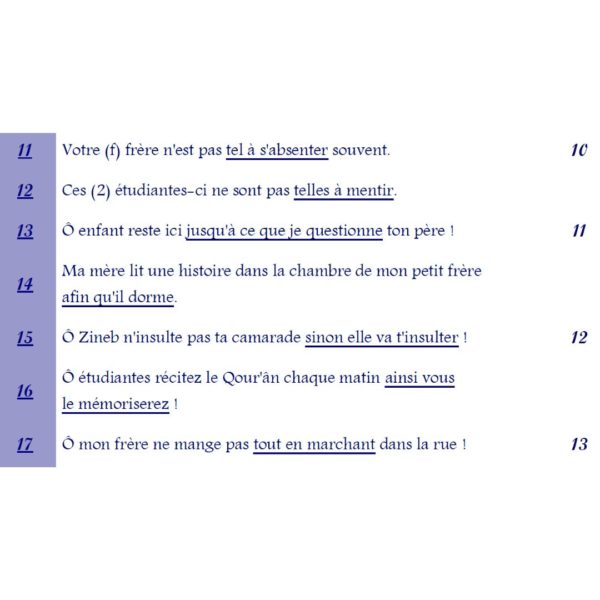 240 phrases à composer en arabe - Âjourroûmiyyah (PDF) – Image 4