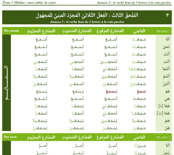 Tome 3 Médine : Mon cahier de cours (PDF) – Image 8